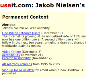 Jakob’s UseIt.com