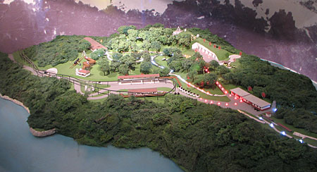 Fort Siloso model