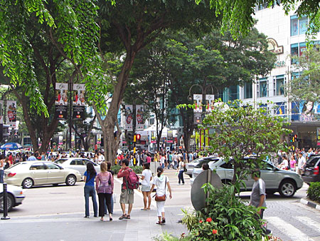 Orchard Road - the shopping avenue of Singapore
